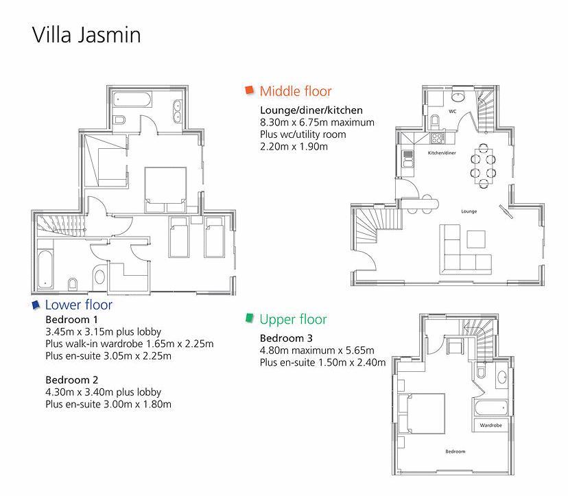 Villa Jasmine 圣尼古拉奥斯 客房 照片